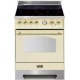 Aragaz Lofra RBI66MFT/CI, 60x60 cm, gaz, 4 arzatoare, grill, aprindere electronica, timer, crem