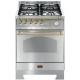 Aragaz Lofra Dolcevita RNM66GVGT/CI, 60x60 cm, gaz, 4 arzatoare, grill, aprindere electronica, timer, negru