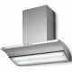 Hota decorativa Lofra Modern Holly 90 cm, 1 motor, 3 viteze, 800 m3/h, telecomanda, inox