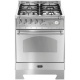 Aragaz Lofra Dolcevita RNM66GVGT/CI, 60x60 cm, gaz, 4 arzatoare, grill, aprindere electronica, timer, negru