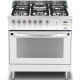 Aragaz Lofra Rainbow PRG86GVT/CI, gaz, 80x60cm, 5 arzatoare, grill electric, timer, aprindere electronica, rosu