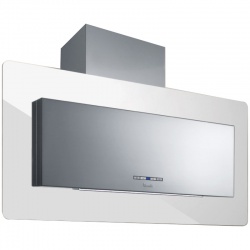 Hota design Baraldi Surf 01SUR090BL70, 90 cm, 700 m3/h, sticla neagra