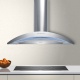 Hota design Baraldi Arcadia 01ARC090ST80, 90 cm, 800 m3/h, inox