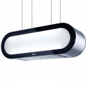 Hota design suspendata Baraldi Alexa 01ALXIS090ST70, 90 cm, 700 m3/h, sticla/inox