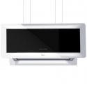 Hota design Baraldi Surf 01SUR090BL70, 90 cm, 700 m3/h, sticla neagra