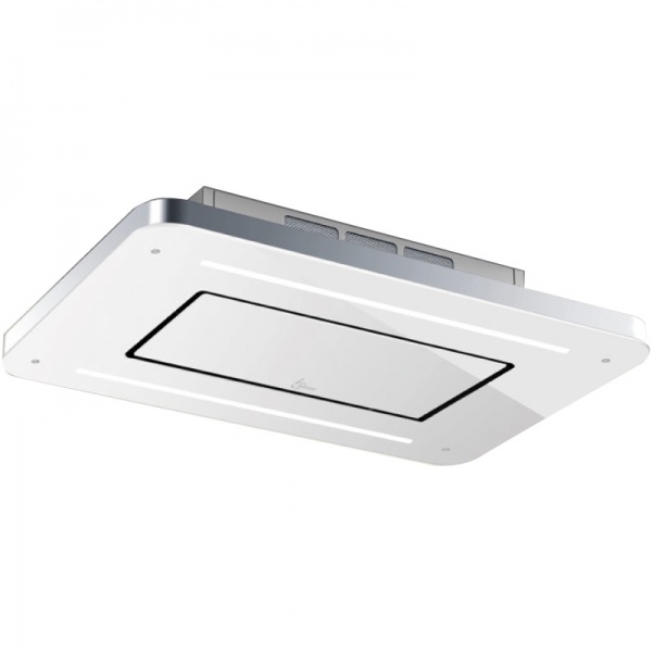 Hota de tavan Baraldi Stivia free 01STVFR090STW90, 90 cm, 900 m3/h, sticla alba/inox