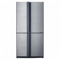 Side by side SHARP SJEX820FSL, 605l, Clasa A++,Hybrid Coolinng System, argintiu