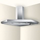 Hota insula de colt Baraldi Giovia angolo 01GIO100ST80, 100x100 cm, 800 m3/h, inox