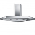Hota insula de colt Baraldi Giovia angolo 01GIO100ST90, 100x100 cm, 900 m3/h, inox