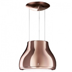 Hota suspendata de tavan Elica Shining Cupru/F/50, 50 cm, 550 m3/h, cupru