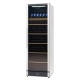Vitrina de vinuri Tecfrigo Wine 185 Black, 197 sticle, 1 zona temperatura, negru / inox