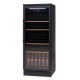 Vitrina de vinuri Tecfrigo Wine 155 Black, 146 sticle, 1 zona temperatura, negru / inox Vitrina de vinuri Tecfrigo Wine 155 Black, 146 sticle, 1 zona temperatura, negru / inox