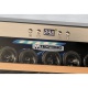 Vitrina de vinuri incorporabila Tecfrigo Sommelier 18, 18 sticle, 1 zona temperatura, No Frost, negru