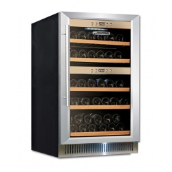 Vitrina de vinuri Tecfrigo Sommelier 43/1, 51 sticle, 1 zona temperatura, negru