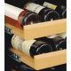 Vitrina de vinuri Tecfrigo Sommelier 43/1, 51 sticle, 1 zona temperatura, negru