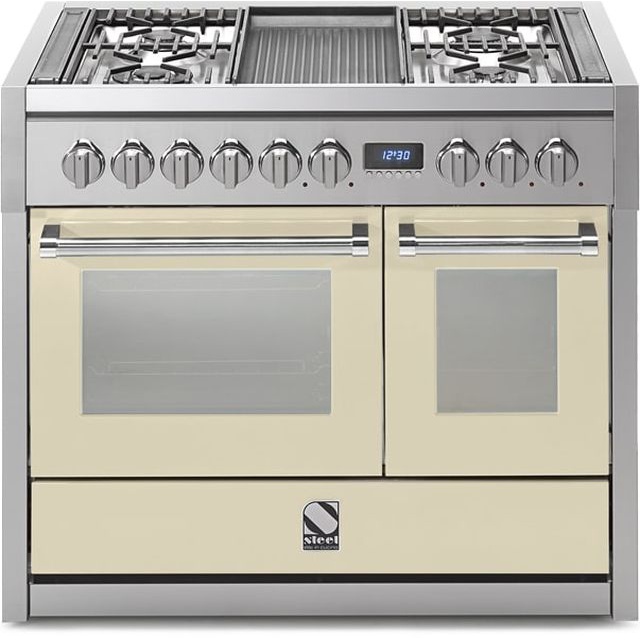 Aragaz Lofra RBI66MFT/CI, 60x60 cm, gaz, 4 arzatoare, grill, aprindere electronica, timer, crem