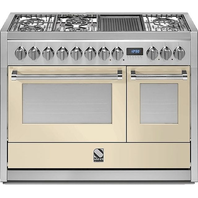 Aragaz Lofra RBI66MFT/CI, 60x60 cm, gaz, 4 arzatoare, grill, aprindere electronica, timer, crem