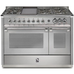 Aragaz Lofra RBI66MFT/CI, 60x60 cm, gaz, 4 arzatoare, grill, aprindere electronica, timer, crem