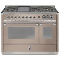 Aragaz Lofra RBI66MFT/CI, 60x60 cm, gaz, 4 arzatoare, grill, aprindere electronica, timer, crem