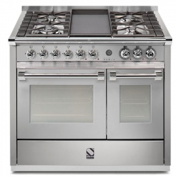 Aragaz Lofra RBI66MFT/CI, 60x60 cm, gaz, 4 arzatoare, grill, aprindere electronica, timer, crem
