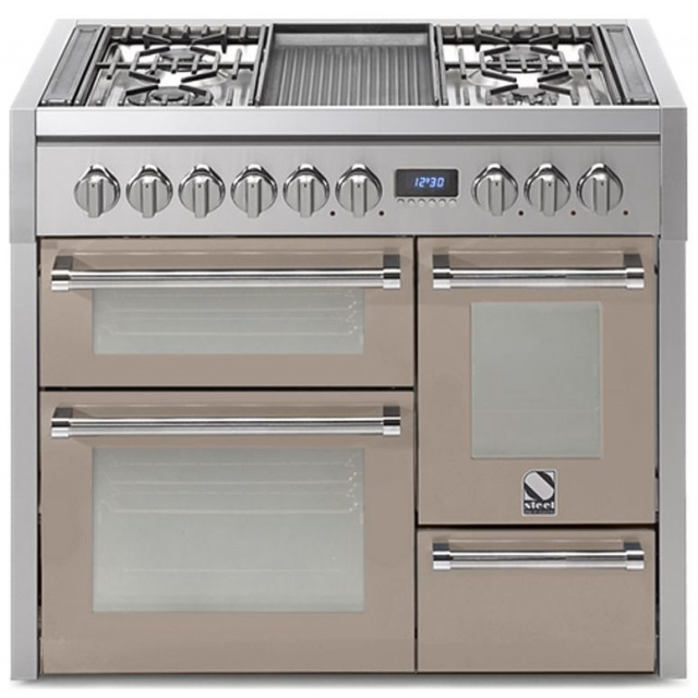 Aragaz Lofra RBI66MFT/CI, 60x60 cm, gaz, 4 arzatoare, grill, aprindere electronica, timer, crem