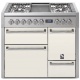 Aragaz Steel Genesi G10FFF-D, 100X60cm, 6 arzatoare, 3 cuptoare, timer, aprindere electronica, usa solida, negru Aragaz Steel Genesi G10FFF-D, 100X60cm, 6 arzatoare, 3 cuptoare, timer, aprindere electronica, usa solida, negru