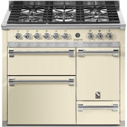 Aragaz Lofra RBI66MFT/CI, 60x60 cm, gaz, 4 arzatoare, grill, aprindere electronica, timer, crem