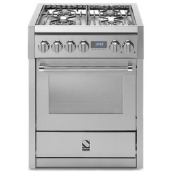 Aragaz Lofra RBI66MFT/CI, 60x60 cm, gaz, 4 arzatoare, grill, aprindere electronica, timer, crem