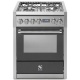 Aragaz Steel Genesi, 70X60cm, 4 arzatoare, cuptor electric multifunctional, timer, aprindere electronica, mov Aragaz Steel Genesi, 70X60cm, 4 arzatoare, cuptor electric multifunctional, timer, aprindere electronica, mov