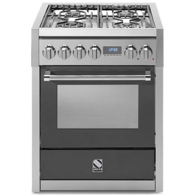 Aragaz Lofra RBI66MFT/CI, 60x60 cm, gaz, 4 arzatoare, grill, aprindere electronica, timer, crem
