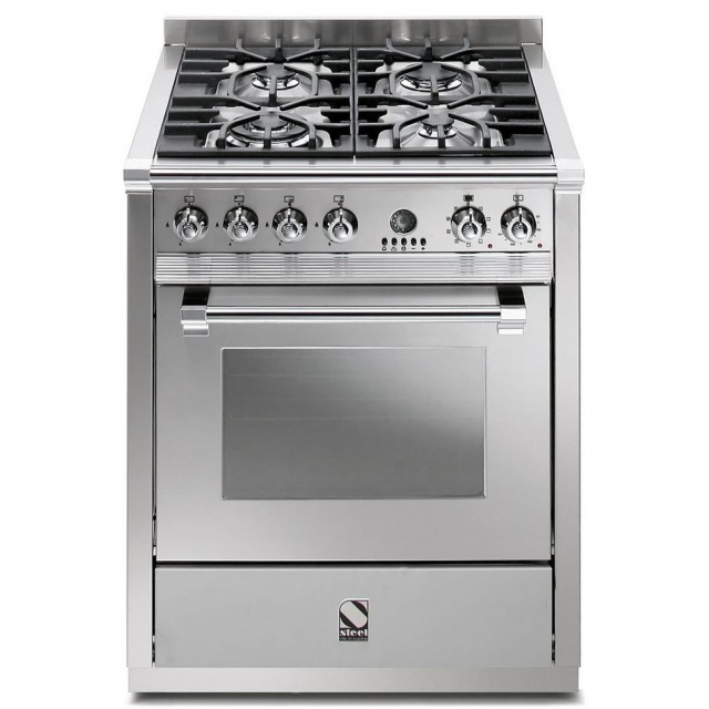 Aragaz Lofra RBI66MFT/CI, 60x60 cm, gaz, 4 arzatoare, grill, aprindere electronica, timer, crem