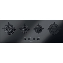 Plita incorporabila Barazza Mood, 110 cm, plita gaz, 4 arzatoare, sistem siguranta Stop-Gaz, inox