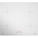 Plita incorporabila Barazza Green 1PIDG64B 60 cm, plita inductie, 4 zone gatit, aprindere electronica, sticla alba