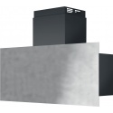 Hota design Baraldi Surf 01SUR090BL70, 90 cm, 700 m3/h, sticla neagra