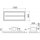 Hota de tavan Barazza B_Ambient 90 cm, 1 motor, 1000 m3/h, 3 viteze + booster, inox