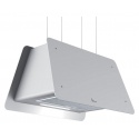 Hota design suspendata Baraldi Lady 01LAD070WH70, 70 cm, 700 m3/h, alb