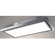 Hota de tavan Baraldi Flexia free 01FLEFR090WH13, 90 cm, 1300 m3/h, inox / alb