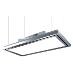 Hota de tavan Baraldi Gea flat free 01GEAFFR090WH13, 90 cm, 1300 m3/h, Alb