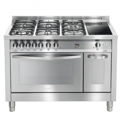 Aragaz Lofra RBI66MFT/CI, 60x60 cm, gaz, 4 arzatoare, grill, aprindere electronica, timer, crem