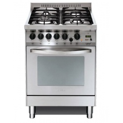 Aragaz Lofra Neo Professional P66MF/CI, gaz, 60x60cm, 4 arzatoare, grill electric, timer, aprindere electronica, inox