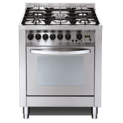 Aragaz Lofra Neo Professional P66GV/CI, gaz, 60x60cm, 4 arzatoare, grill electric, timer, aprindere electronica, inox