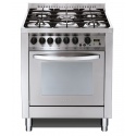 Aragaz Lofra Neo Professional P76GV/C, gaz, 70x60cm, 5 arzatoare, grill electric, timer, aprindere electronica, inox