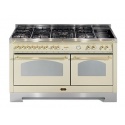 Aragaz Lofra RBI66MFT/CI, 60x60 cm, gaz, 4 arzatoare, grill, aprindere electronica, timer, crem