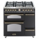 Aragaz Lofra RBI66MFT/CI, 60x60 cm, gaz, 4 arzatoare, grill, aprindere electronica, timer, crem