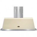 Hota decorativa Lofra Dolcevita 150 , 150 cm, 1 motor, 4 viteze, 800 m3/h, telecomanda, ivoire
