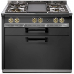 Aragaz Lofra RBI66MFT/CI, 60x60 cm, gaz, 4 arzatoare, grill, aprindere electronica, timer, crem
