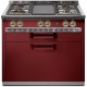 Plita profesionala cu spatii depozitare Steel Ascot A9C, 90x65 cm, 6 arzatoare, 2 sertare, aprindere electronica, rosu burgundy Plita profesionala cu spatii depozitare Steel Ascot A9C, 90x65 cm, 6 arzatoare, 2 sertare, aprindere electronica, rosu burgundy