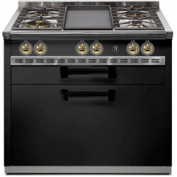Aragaz Lofra RBI66MFT/CI, 60x60 cm, gaz, 4 arzatoare, grill, aprindere electronica, timer, crem