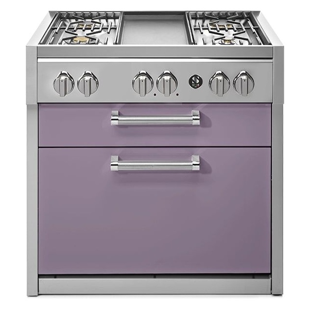 Aragaz Lofra RBI66MFT/CI, 60x60 cm, gaz, 4 arzatoare, grill, aprindere electronica, timer, crem