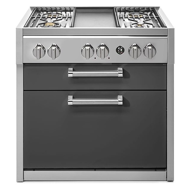 Aragaz Lofra RBI66MFT/CI, 60x60 cm, gaz, 4 arzatoare, grill, aprindere electronica, timer, crem